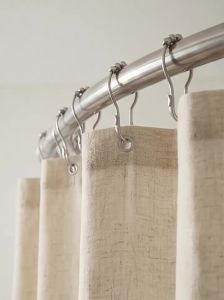 WEILAISHI | Easy-install Waterproof Japanese Style Bath Curtain for Wet-Dry Separation