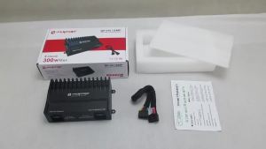 4-Channel DSP Car Amplifier 300W Max / 4x75W RMS A/B Class Car Audio Amp Digital Sound Processor for Vehicle Stereo System