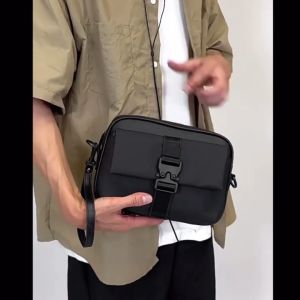 Ready Stock!! LEEFO Fashion Men Clutch Bag Shoulder Bag Chest Bag Sling Bag Pu Leather