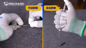 MECHANIC PISAU IC KH-001 QUICK REMOVAL BLADE PEN SET ORIGINAL - ALAT BANTU BUKA IC MOBO ELEKTRONIK - OPENING TOOLS TEKNISI HANDPHONE - ALAT PEMBERSIH IC CPU