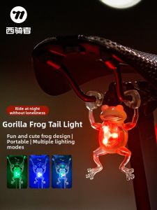 West Biking | High-brightness Colorful Night Riding Warning Light Tail Light