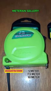 Meteran 5M 7M 10meter Sellery