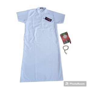 baju gamis anak /jubah embos anak laki-laki oblong lengan pendek usia 12.3 .4.5.6.7.8.9.10.11.12.13.14 tahun