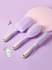 Inflatable Bread Comb Large Board Comb Hair Massage Comb for Long Hair Womens Special Use Air Cushion Comb Curling Comb