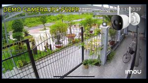 Camera imou ngoài trời thân F52FP(5m) có màu 24/24 Mic ghi âm  - Chống nước IP67