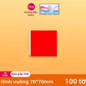 Giấy Màu Đa Năng cho Thủ Công Trẻ Em Sao Chép Kích Thước A4