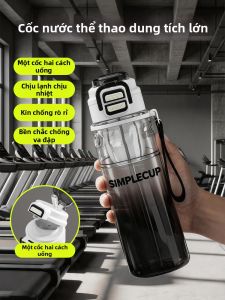 XIAOCHUSHU | Bình Thể Thao Lớn Tách Trà và Nước