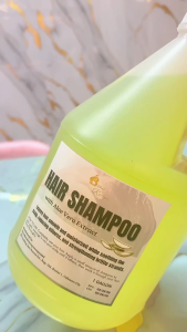 Hair Shampoo with Aloe Vera Extract | Green Apple Scent | Smooth & Healthy Hair