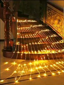 Bộ Đèn Led Thác Nước Hiệu Ứng Thác Nước [ Dài 3m - Thả 10 Sợi 2m ]