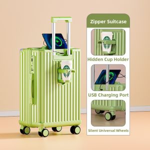 MIMANI | Durable Thick 20 inch Travel Luggage Case
