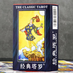 Classic Tarot Card Deck Beginner Friendly Popular Edition for Casual Gatherings up to 9 Players Leisure Tabletop Game