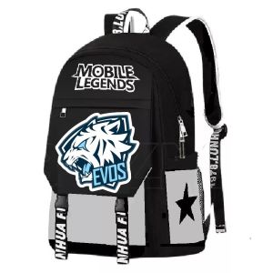 3 in 1 Tas Ransel anak laki laki SD TK karakter kartun Evos free fire