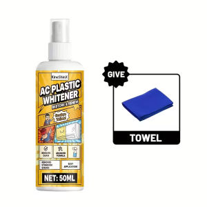 All-in-One Plastic Yellowing Remover & AC Refurbisher for AC UnitsFurnitureCar Interiors-Removes OxidationYellowing Scratches