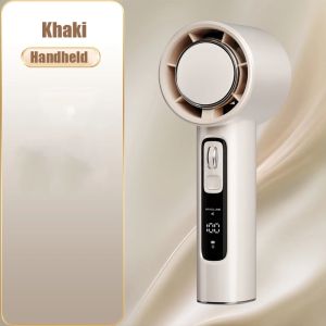 5000mAh Portable Fan 100 Gears USB Mini Portable Rechargeable High-Speed Turbine Small Fan Desktop Student Electric Fan