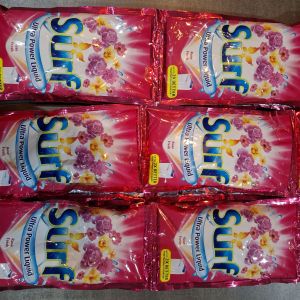 Surf Liquid Detergent Rose Fresh 64ml 6+1 Sachets