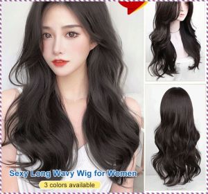 Long Curly Hair Adjustable Buckle Beautiful Wig Big Wave Breathable Ultra-thin and Ultra-light