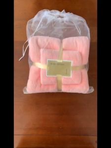 COJOYE ผ้าเช็ดตัว ซื้อ1แถม1 70x140cm ผ้าขนหนูอาบน้ำ แถมฟรี 35x75ซม ผ้าเช็ดผม ซับน้ำดีขนไม่หลุด ผ้าขนนุ่ม พร้อมส่ง