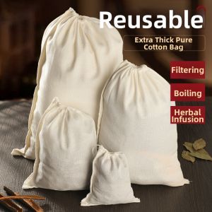 MIVOFIVO | Thickened Food Grade Cotton Strainer Bag