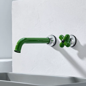 AZOS | Dopamine Colored Wall-Mounted Hot & Cold Tap