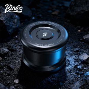 BINCOO 58mm Adjustable Coffee Distributor Coffee Machine Filter Screen Stainless Steel for Espresso Portafilter Bask