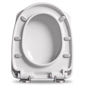TAOSHI | Home Use Universal Toilet Seat Cover Thick Large Foot Pad Slow Closing