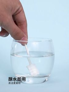 Baby101 32 Sticks Baby Cotton Swab Mouth Tongue Cleaner Oral Cleaner Cotton Gauze Pad Stick Pembersih Mulut Baby