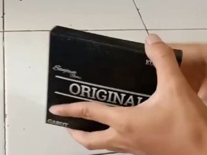 Dompet Kulit Pria 100% Dompet Lipat Cowok Kulit Garut