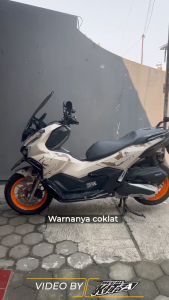 Decal Stiker Honda ADV 160 Custom full body Desain Motif Pulau Indonesia