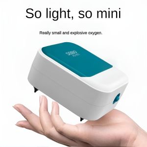 Aquarium Air Pump - True Explosive Oxygen Ultra Silent <30dB All-Copper Motor Infinite adjustment 4L/Min