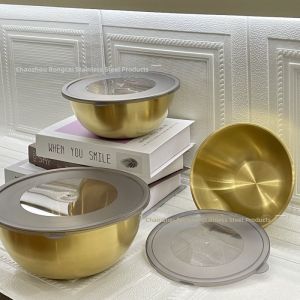 Multifunctional Stainless Steel Mixing Bowl