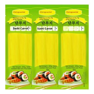 SHENGYUANLAI | Sweet and Sour Flavor Pickled Radish Strips for Sushi