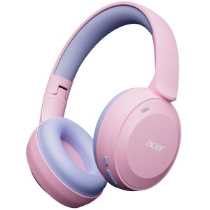 Acer | Acer Kids Bluetooth 6.0 Headphones 85/94dB Volume Limited Lightweight Over-Ear Wireless Toddler Headphones with Built-in Mic
