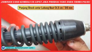 Shockbreaker Belakang Honda Original AHM: Shock belakang Beat Deluxe, Shockbreaker untuk Beat Street, dan Shockbreaker untuk Genio 2020-2024
