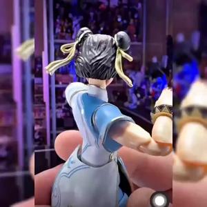 52TOYS | New In Stock Originate 52TOYS FigLite SF Ryu Chun-Li 1/12 15CM Movability Model Toys Chun Li Lightning Dance