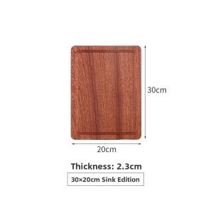 High-End Wooden Steak Plate Rectangular T-Bone Knife Fork Beef Cutting Board Japanese Style Tray Home Use Dining Utensils