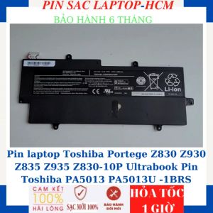 Pin laptop Toshiba Portege Z830 Z930 Z835 Z935 Z830-10P Ultrabook Pin Toshiba PA5013 PA5013U -1BRS