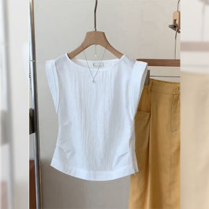 Áo thun nữ PAIBOLI mùa hè thiết kế tay ngắn ôm vừa vặn