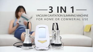 【ประกัน 5 ปี】3In1 4In1 เครื่องสั่นสลายไขมัน ลดหน้าท้อง เครื่องลดน้ำหนัก 40K RF Body/Face Slimming 100-240V เผาผลาญไขมัน