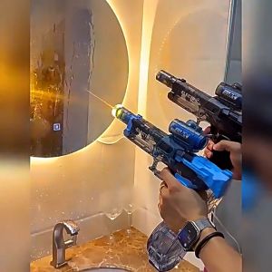 ปืนฉีดน้ํา ปืนฉีดน้ําไฟฟ้า ยิงไกล จุเยอะ ปืนฉีดน้ำเด็กสงกรานต์ ของเล่นสำหรับเด็ก electric water gun