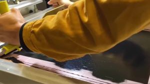 1Pc Stable Silk Screen Printing Aluminum Frame 43 X 31cm 17 X 12 Inch with 120T 300 Yellow Mesh for Making Stencil