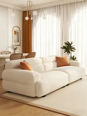 Modern Simple New Teddy Plush Sofa