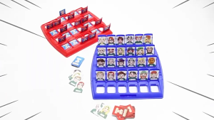 [SG Stock]Who Is It Guessing Board Game Classic Guess Who Character Card Game Family Interactive Logical Reasoning Desktop Toy for Kids