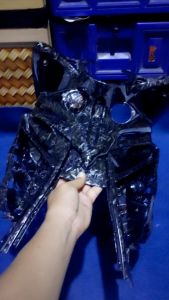 LEGSHILD TENGAH KONTAK YAMAHA JUPITER MX NEW 135 KARBON FORGED