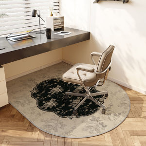 VIKAMA Computer Chair Mat Bedroom Dressing Table Chair Foot Pad Study Room Gaming Chair Swivel Chair Carpet For Home Decor