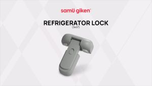 Samu Giken Safety Lock(Refrigerator) Kunci Keselamatan(Peti Sejuk)  Model: SL-RL3407GY