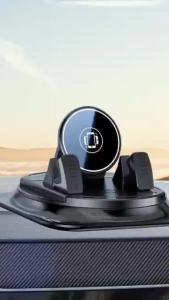360 ° Giá Đỡ Điện Thoại Trên Ô Tô Xoay Được Chống Trượt Gắn Trên Bảng Điều Khiển Điều Khiển Bằng Một Tay Màu Đen Đa Năng