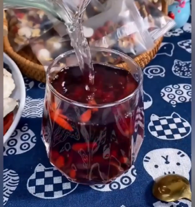 Ginseng Five Treasure Tea / Nourishing Kidney Tea Bags for Staying Up Late to Nourish and Benefit the Kidneys / Five Treasure Tea