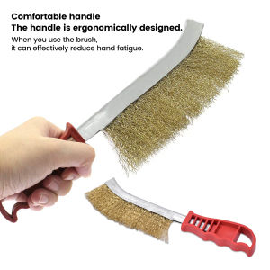 C.N. Universal Steel Wire Brush: A Multifunctional Cleaning Tool for Metal Derusting, Polishing, and Barbecue Cleaning