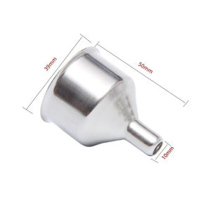 2 Chiếc Phễu Mini Bằng Thép Không Gỉ Phễu Hình Nón Miệng Dài Di Động Phễu Dầu Nhà Bếp Đa Năng Phễu Miệng Nhỏ Dùng Cho Rượu Dầu Và Các Chất Lỏng Khác