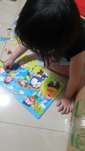 Tranh ghép hình 60 mảnh kích cỡ A4 - Đồ chơi thông minh cho bé